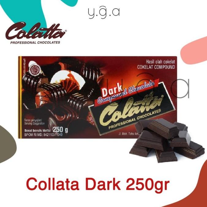 

Collata Dark Chocolate 250gr TERBATAS Kode 1065