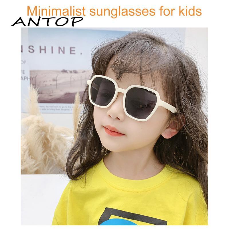 Kacamata Hitam Pelindung UV Bahan Silikon Untuk Anak Laki-Laki Dan Perempuan