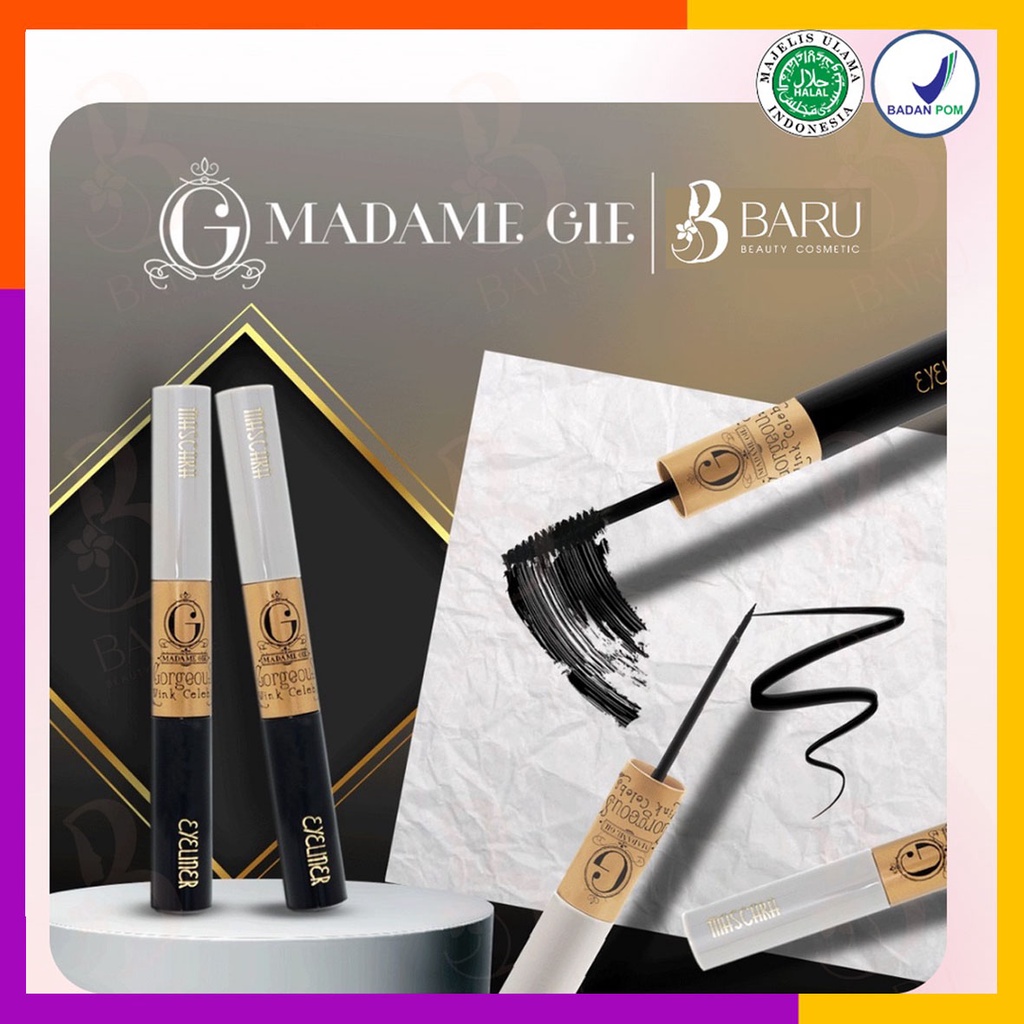 MADAME GIE Gorgeous Wink Celebs Mascara Eyeliner 2 in 1