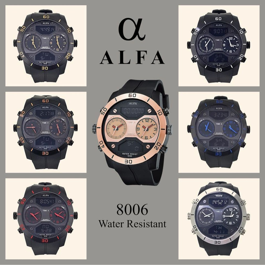 JAM TANGAN ALFA 8006