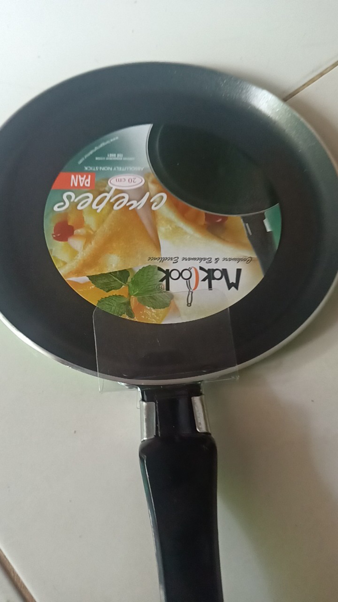 Wajan Teflon 20cm / Wajan Gagang / Crepes Pan / Crepes Maker Makcook