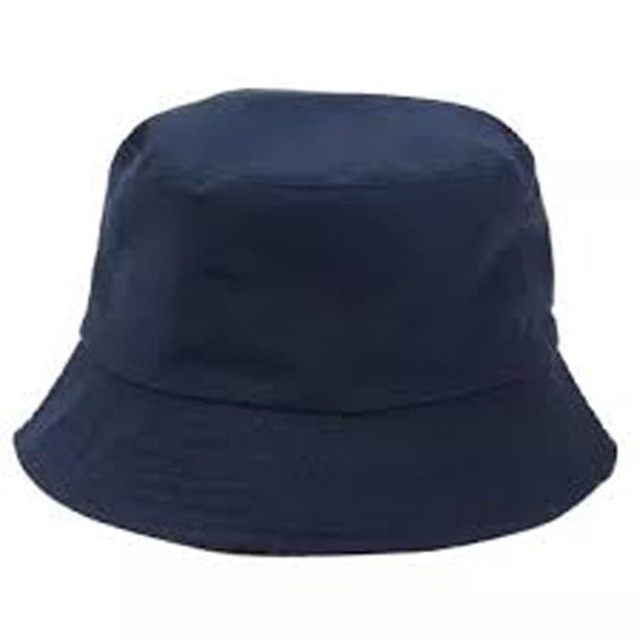 Topi Bucket hat polos model bulak-balik