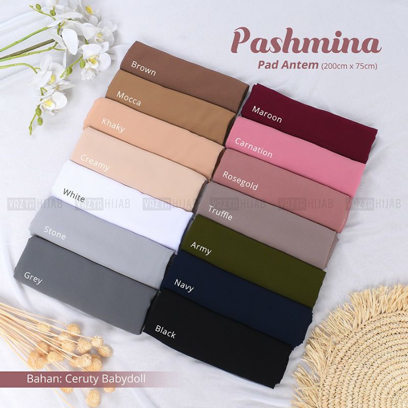 Pashmina Pad Antem 200x75