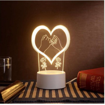 BARU!!! Lampu Kamar Unikk 3D All Variasiii Di Kirim Random #100726