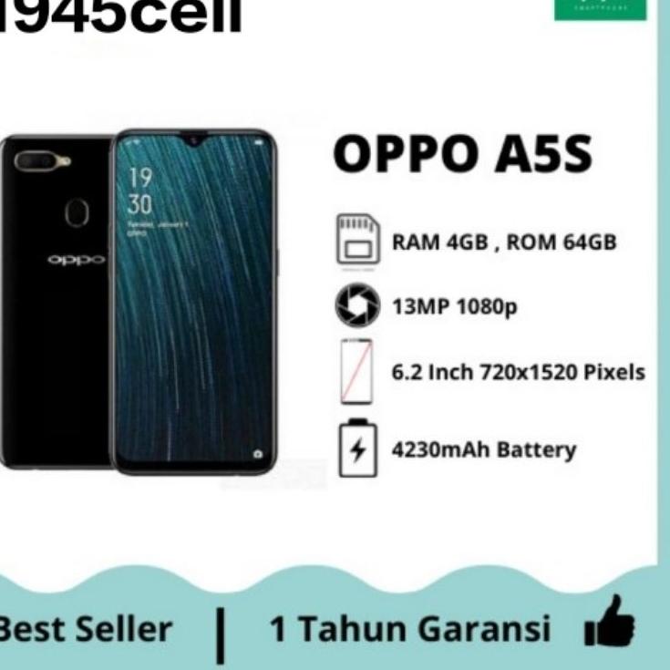 Paling Disukai.. Oppo a5s ram 4/64 garansi 1 tahun