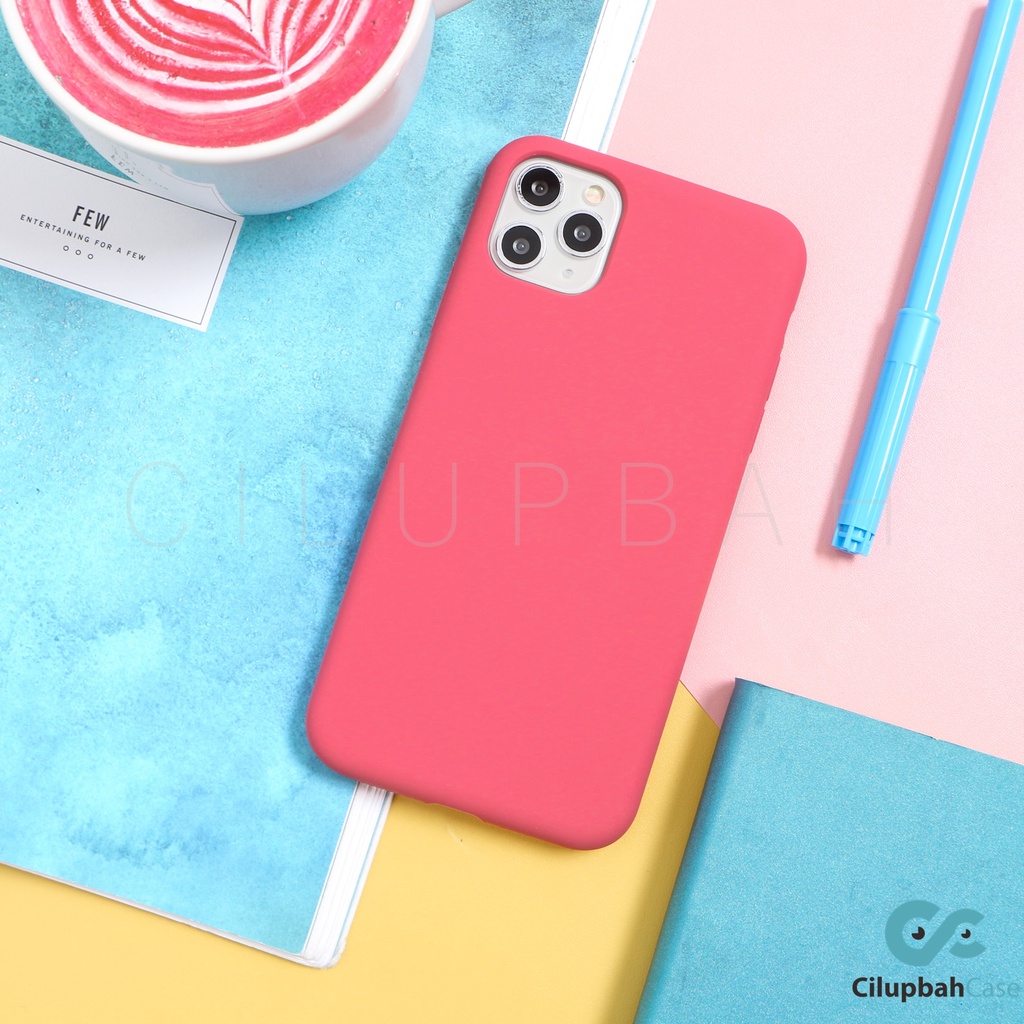 Premium Full Cover Softcase (3) for iPhone 6 7 8 6+ 7+ 8+ SE X XS XR 11 12 13 Mini Pro Max-Rose Red