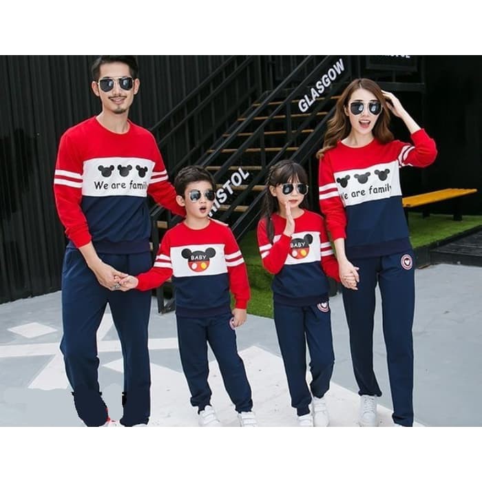 COUPLE KELUARGA FAMILY LP WE ARE 2 ANAK KAOS COUPLE BAJU PASANGAN CEWEK COWOK SEPASANG