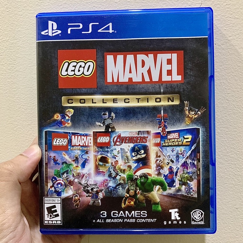 Kaset Ps4 Ps5 Lego Marvel Collection 3 Games game anak bd Playstation ps 4 5 Super Heroes 1 2 Avenge