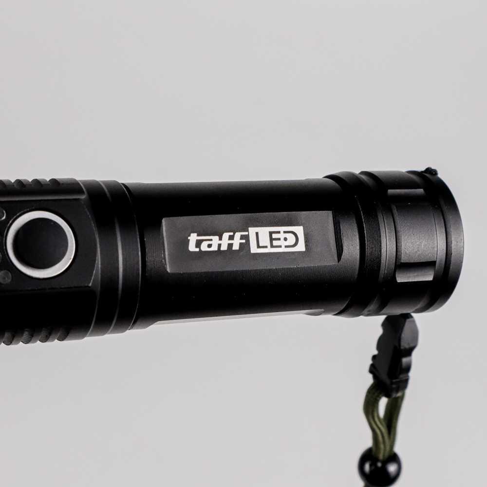 TaffLED Senter LED Outdoor Camping Zoom USB Rechargeable P50 - TG-S191