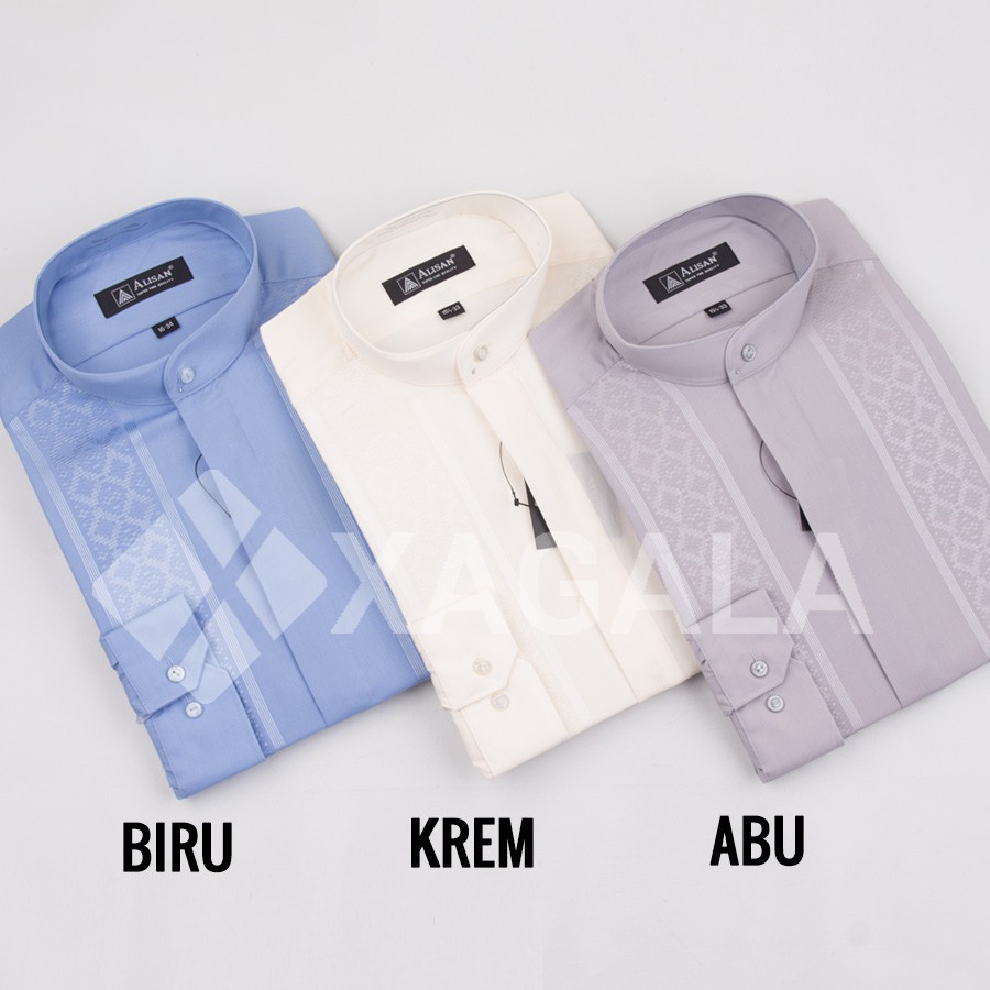 Baju Koko Tangan Panjang Alisan