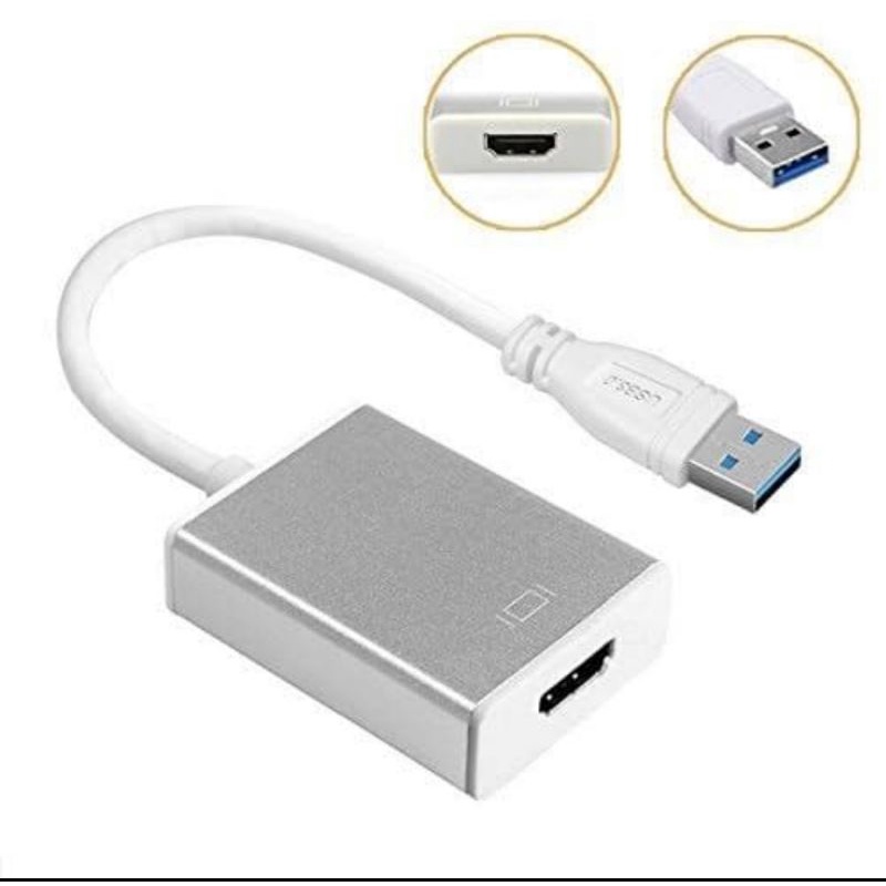 CONVERTER USB 3.0 TO HDMI / KABEL USB 3.0 TO HDMI