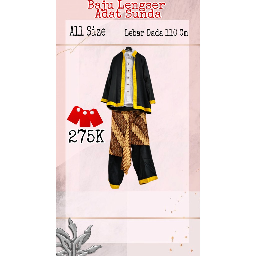 Jual Baju lengser Adat Sunda | Shopee Indonesia