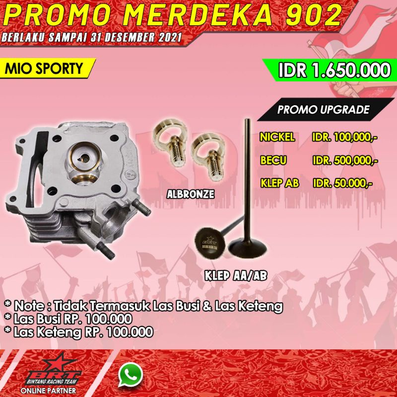 promo natal 903 brt head mio sporty