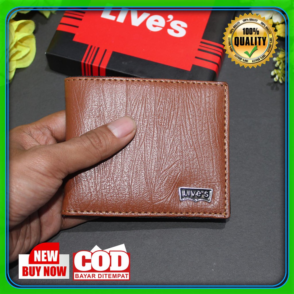 Dompet Cowok Pendek kasual terbaru premium Bayar di tempat