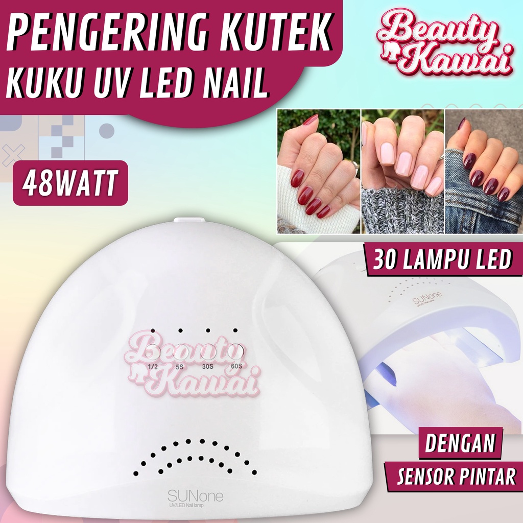 Alat Nail Art kutek Perawatan Kuku UV Led USB SUNONE Portable Mini