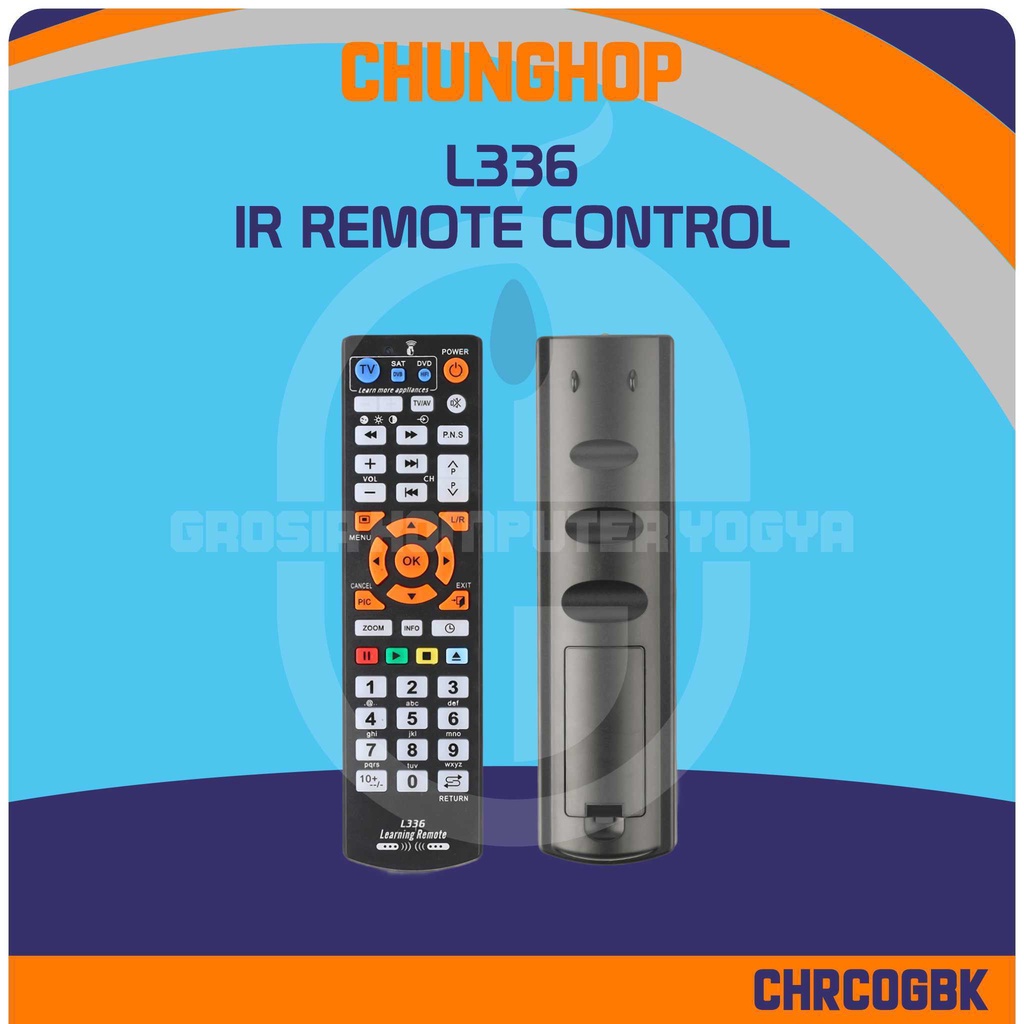 Chunghop L336 Smart Chip Universal Learning IR Remote Control Remot