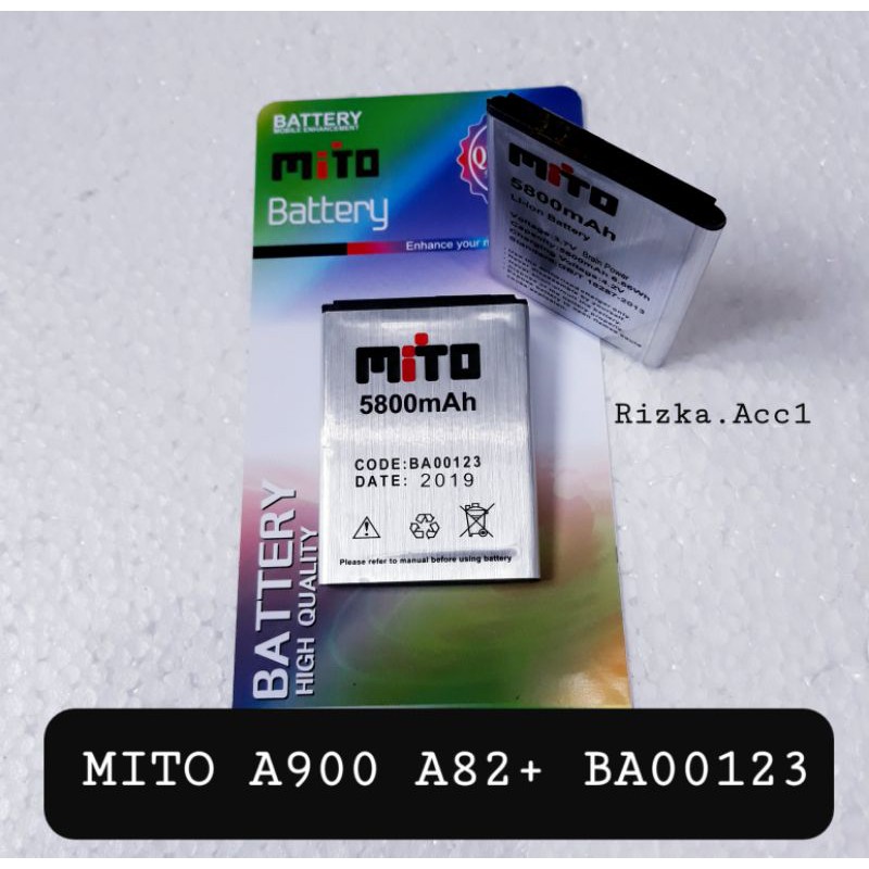 Baterai Batre Mito A900 Mito A82+ BA00123 Original Battery Handphone