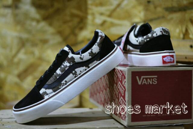 Vans digital camo ll vans army ll vans camo ll vans oldskull digital camo