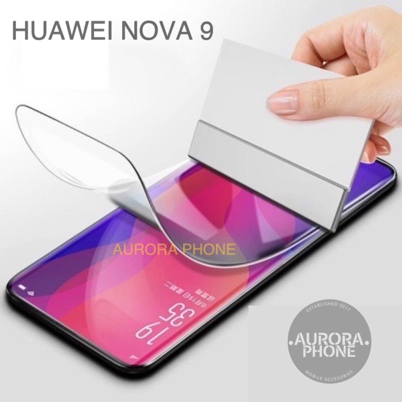 Hydrogel Huawei Nova 9 Screen Guard / Huawei Nova 9 Hydrogel / Hydrogel Huawei Nova 9 / Hydrogel Hua