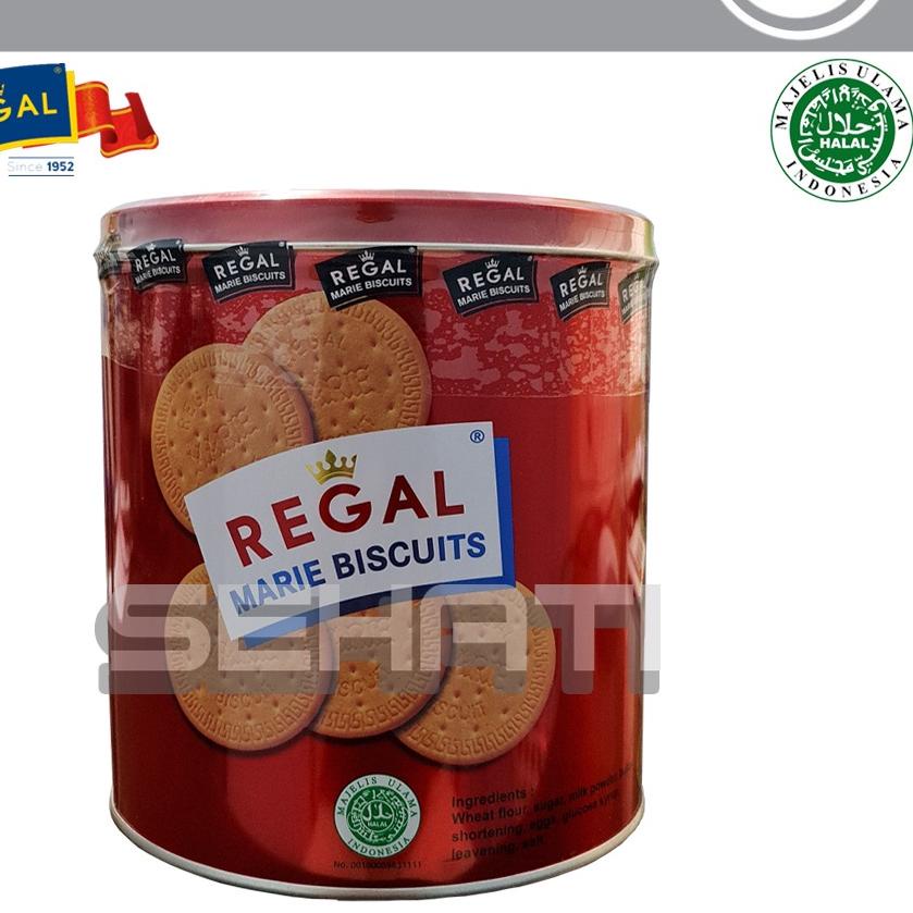 

Trend Marie Regal Biscuit Kaleng Kecil 550gr - 550 gram 550gram 550 gr Biskuit Susu Special Quality SH5$