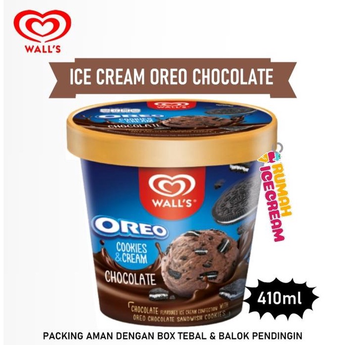 

windytriastuti13 Ice Cream / Es Krim Oreo Walls TERLARIS TERPERCAYA ORIGINAL