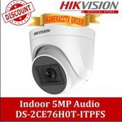 CAMERA CCTV HIKVISION 5MP AUDIO DS-2CE76HOT-ITPFS BUILT-IN MIC AUDIO