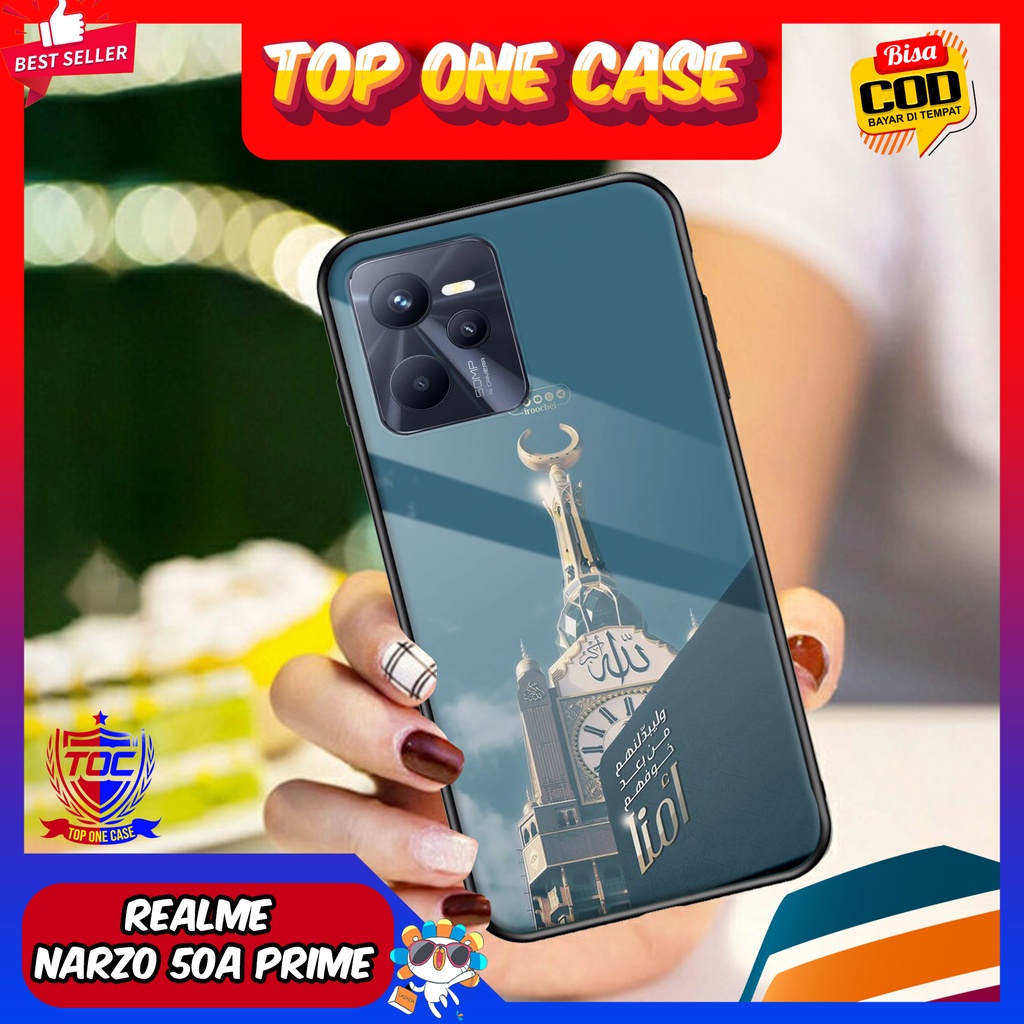 CASE REALME NARZO 50A PRIME - Casing REALME NARZO 50A PRIME Terbaru AERO STORE [ ISLAMIC ] Silikon -