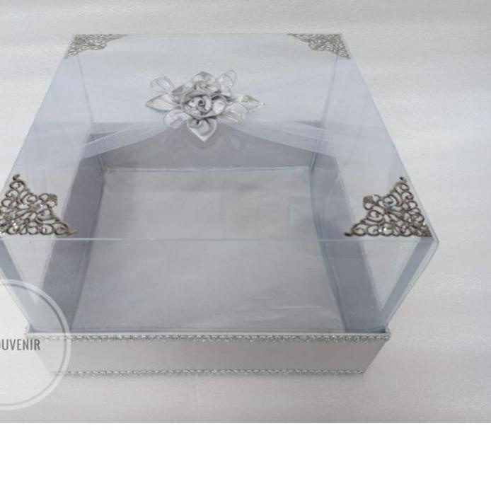 

♪ kotak hantaran seserahan mika satuan model tile uk 30*30*20 ➺