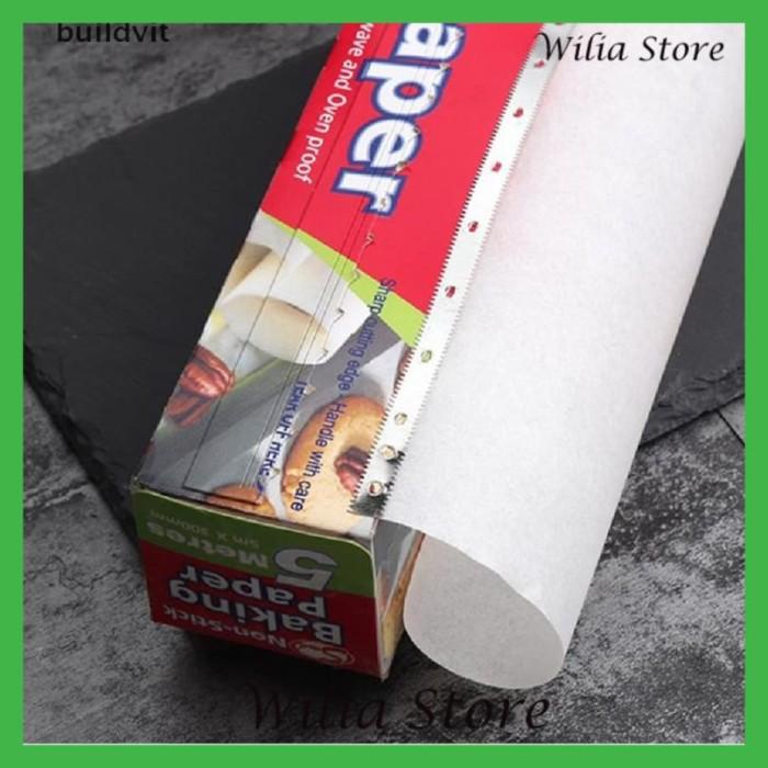 

Paper | [Ws] 10M Baking Paper Barbecue Double-Sided Silicone Oil Paper Pa
