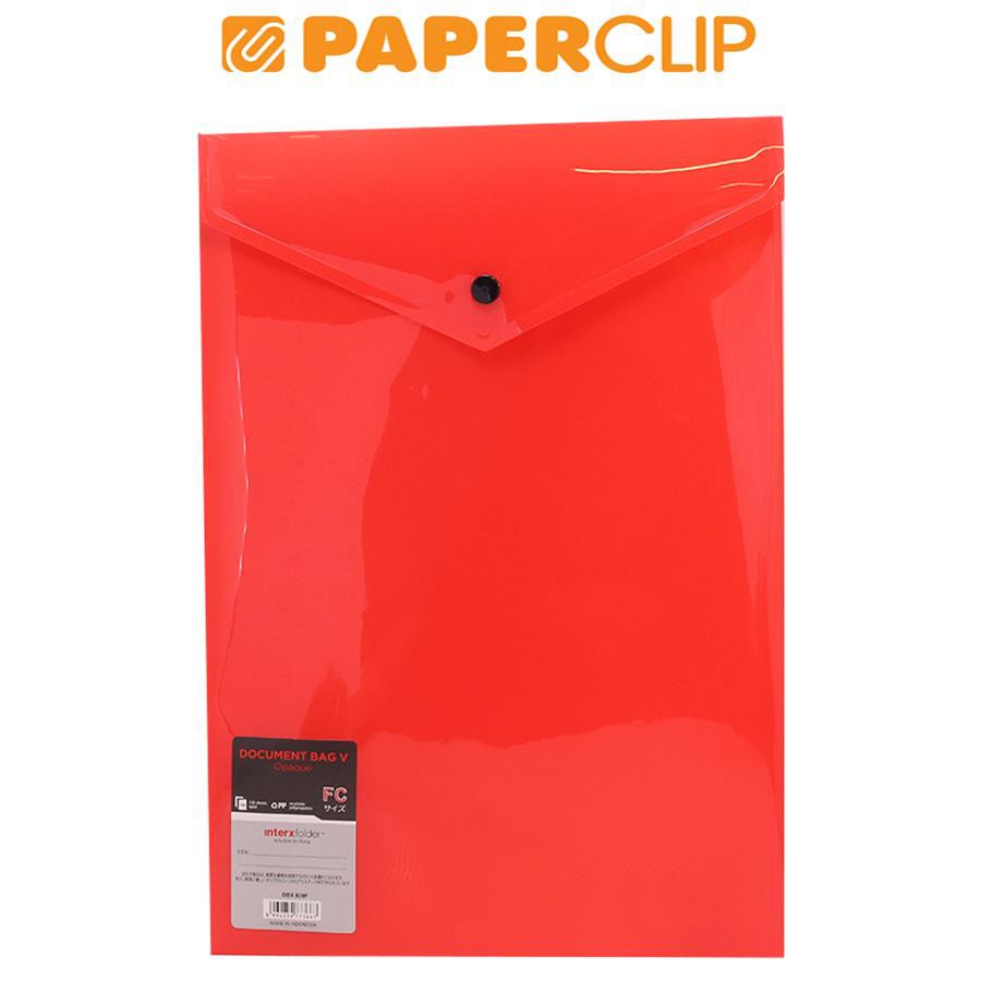 

SMART POCKET INTERXFOLDER OPAQUE VERTICAL DBX800F RED