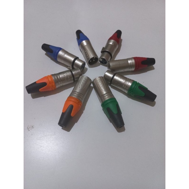 jack XLR geisler sepasang
