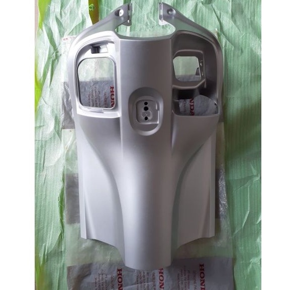 Cover inner lower dashboard dek kunci kontak scoopy fi esp 2021 NEW K2F silver doff dof dop original