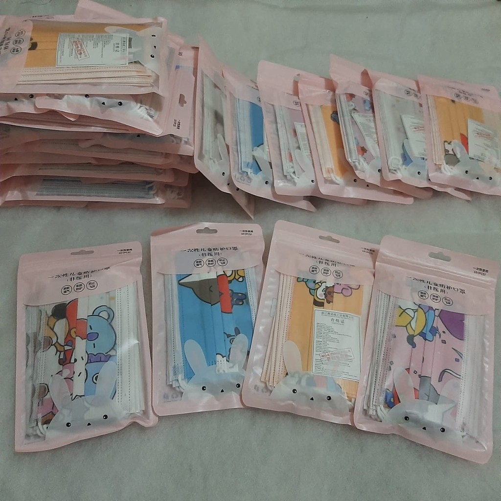 MASKER ANAK BTS 3PLY MURAH