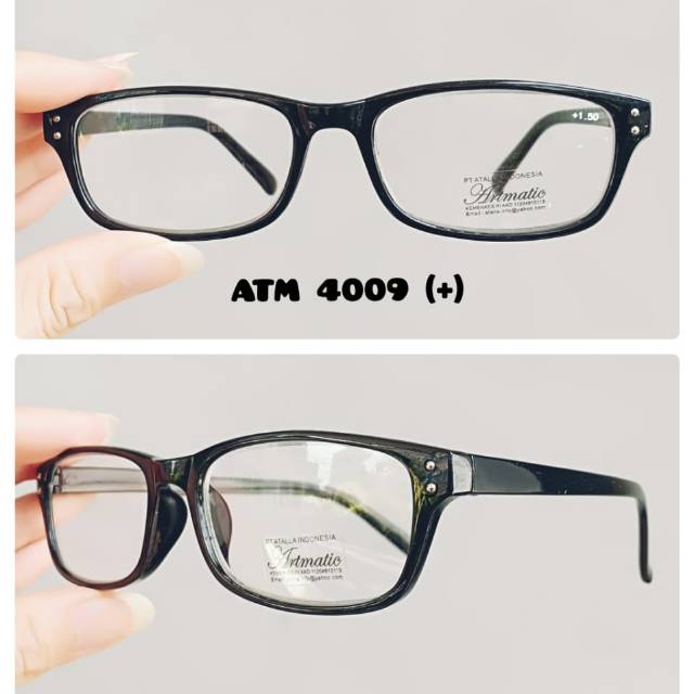 Kacamata Plus Fokus Dekat Kotak Frame Korea Minimalis