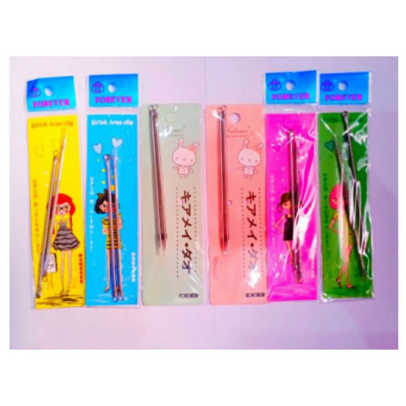 2PCS SET PINSET / ALAT PENCET KOMEDO JERAWAT FACIAL