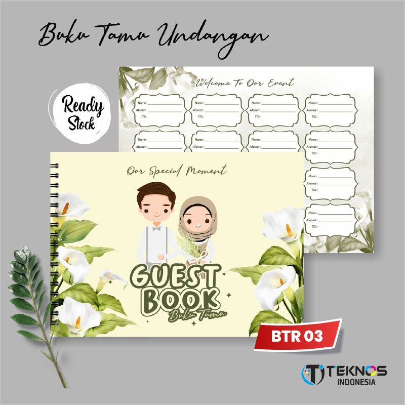 Buku Tamu SoftCover Terbaru