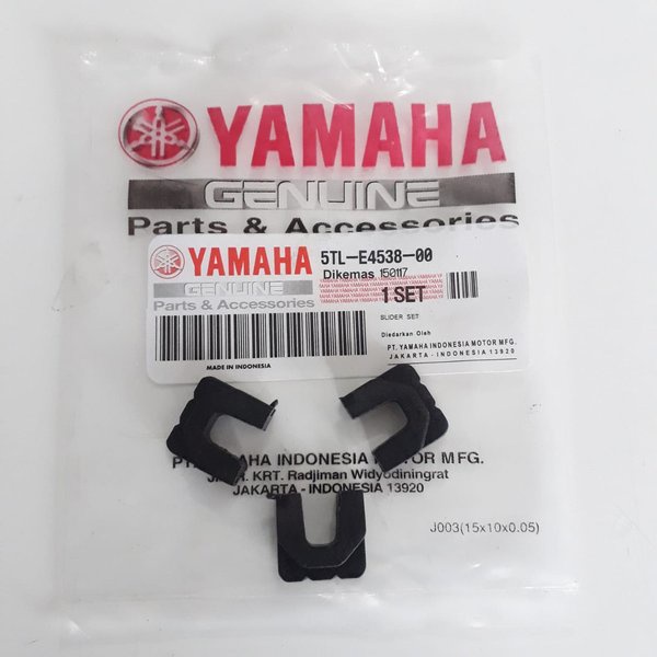 APS PART__ Slider Sleder Karet Damper Yamaha Mio Sporty Smile J M3 Fino Soul Gt Fi isi 1 set