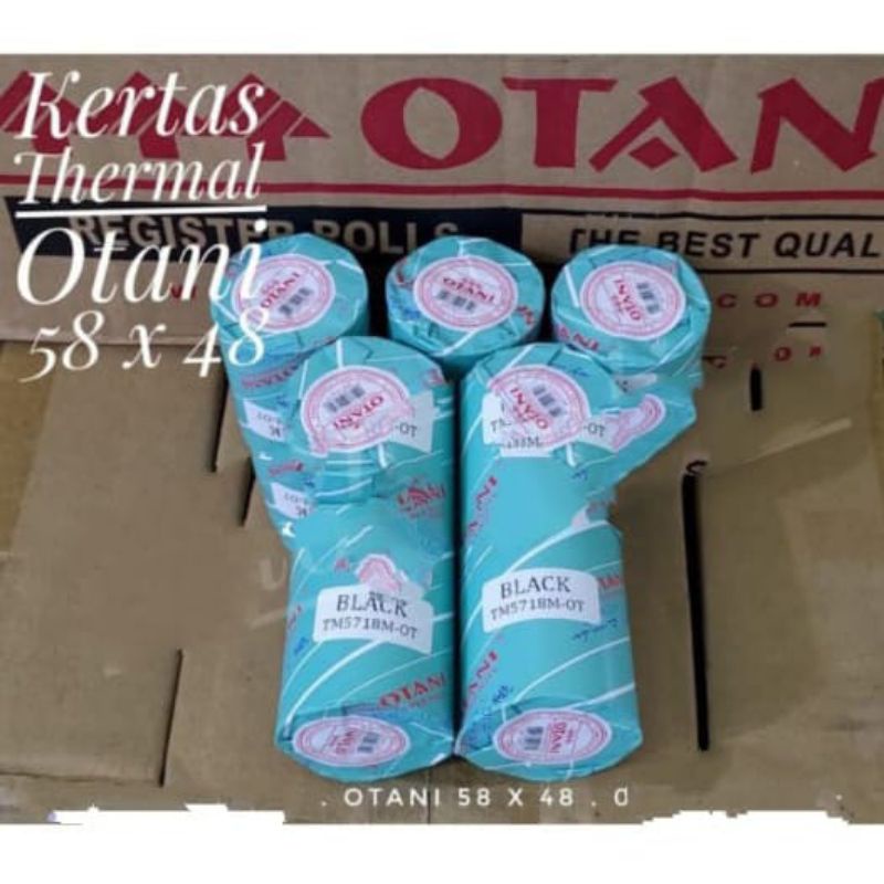 

Kertas termal struk 57x48 mm struck kasir bluetooth thermal paper printer wifi kabel