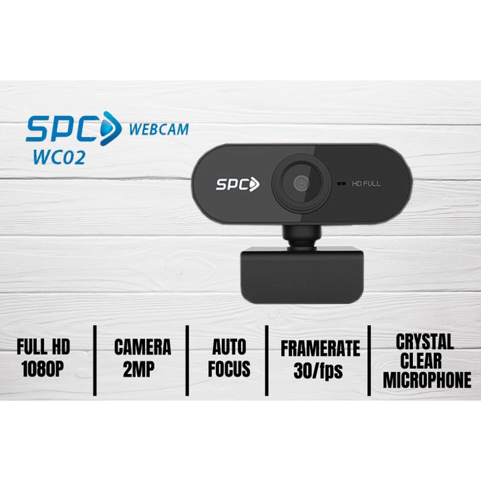 Webcam SPC WC02 1080HD / 2MP Full HD