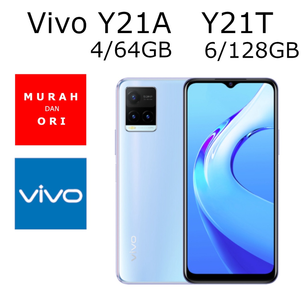 Vivo Y21 4/64GB Y21T 6/128GB