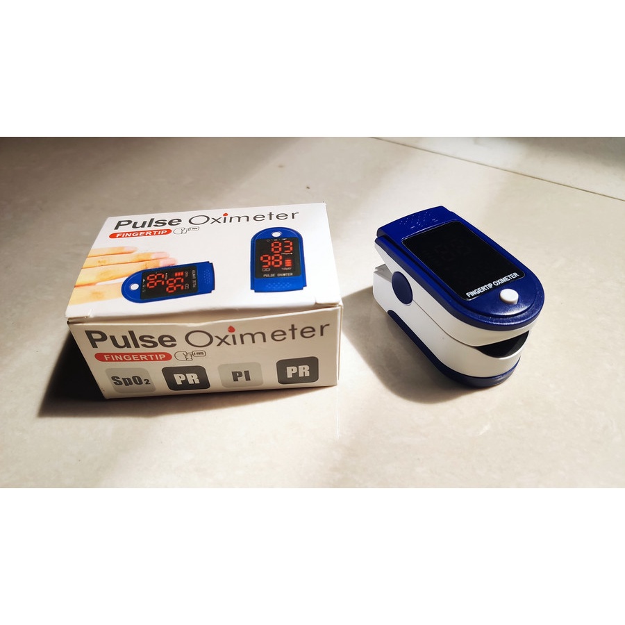 Pulse Fingertip LK87 1warna Oxymeter Fingertip Kadar Oksigen Oximeter LK87 1Warna