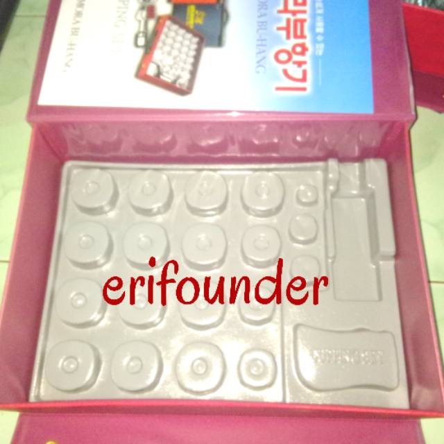 TAS BOX BEKAM SAMMORA MERAH MODEL 19 CUP