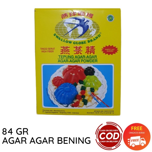 AGAR AGAR SWALLOW 84 GR