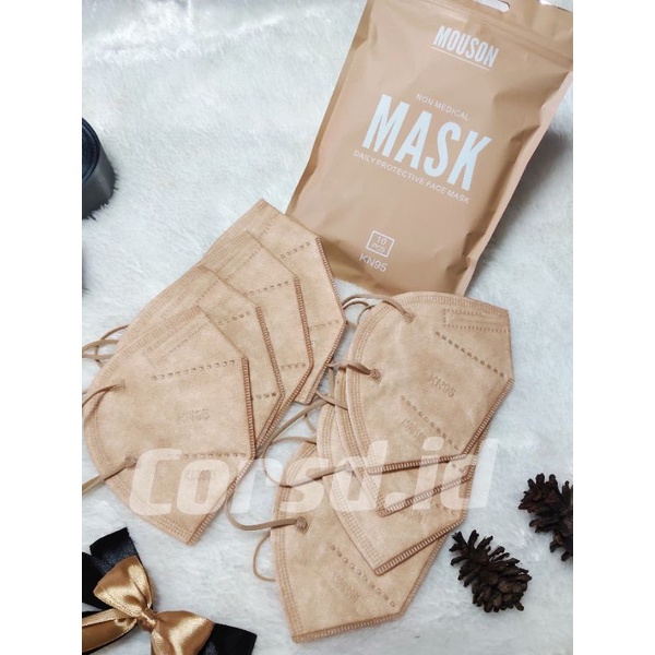 MASKER KN95 MOUSON 5PLY WARNA KEMENKES EMBOS KN 95 KF94 N95 3PLY
