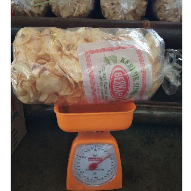 

KERIPIK SINGKONG BERKAH GURIH RENYAH KEMASAN 500 GRAM