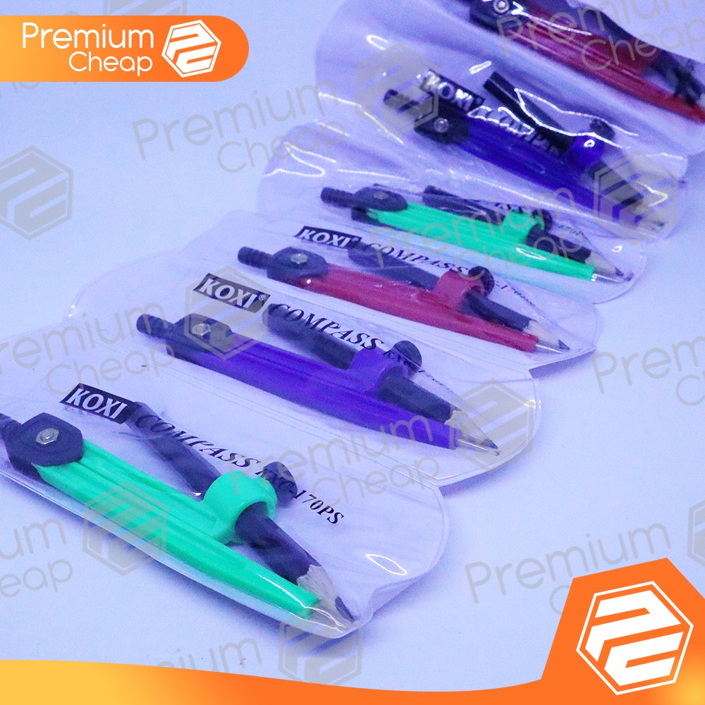 

[6 PCS] Jangka Renceng Murah Pensil Koxi