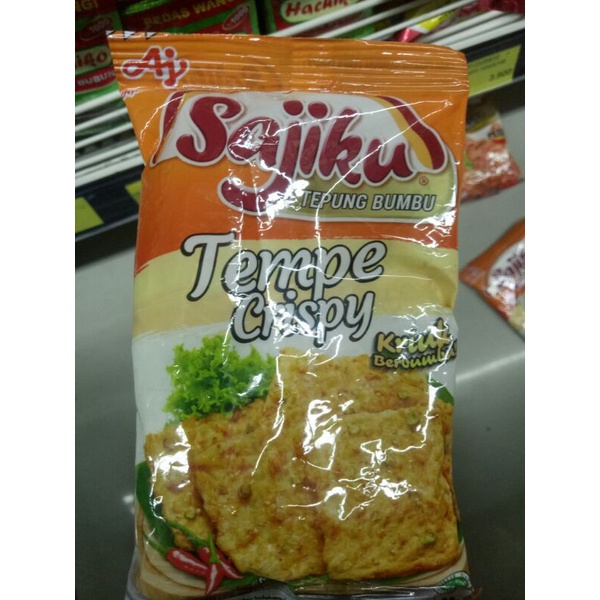 

Sajiku Tpg Tempe Crispy, Tpg Manis, Tpg Bumbu