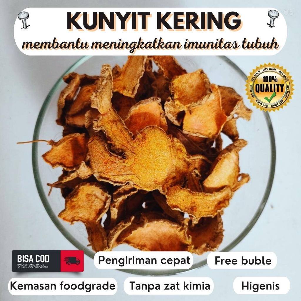 

KUNYIT KERING RAJANG - KEMASAN EKONOMIS