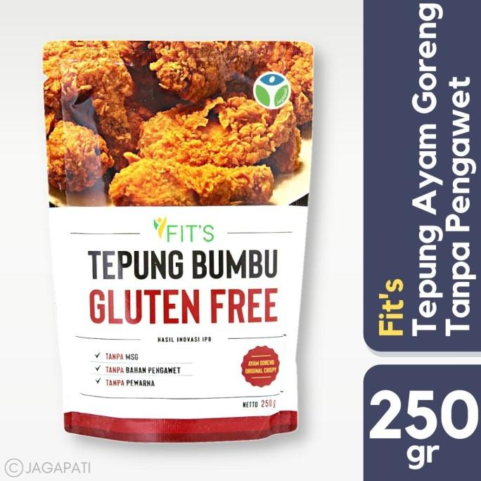 

Fit's - Tepung Bumbu Fried Chicken Gluten Free 250gr - Organik Non MSG