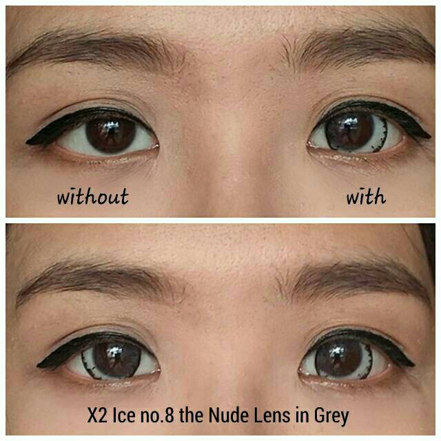 X2 ice n8 / x2 n08 / softlens baby eyes / softlens 16 mm / softlens minus / softlens palembang /